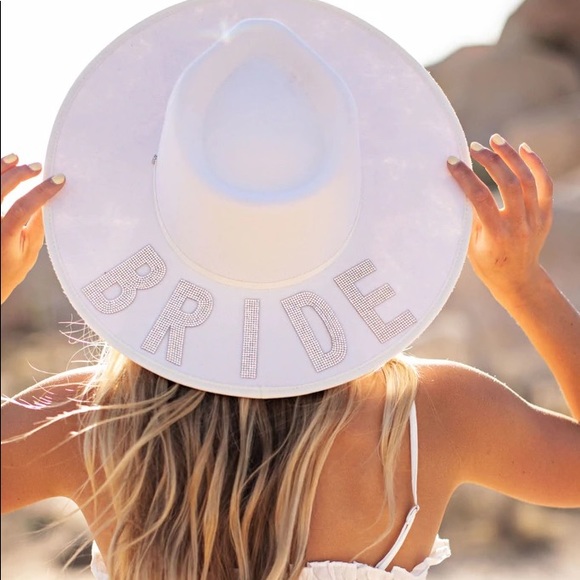 GB ORIGINAL!! "Bride" Wool Panama rancher hat - Picture 1 of 2